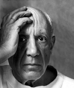 image shows Pablo PIcasso