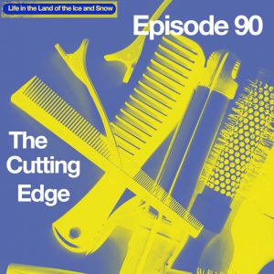 image shows haircutting tools