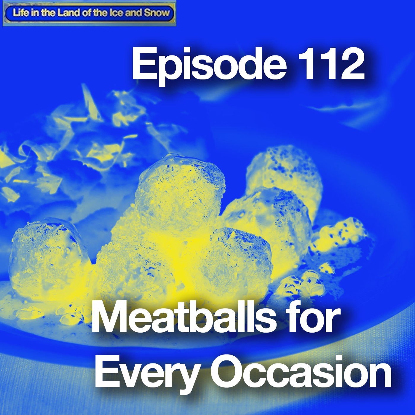 image shows meatballs on a plate