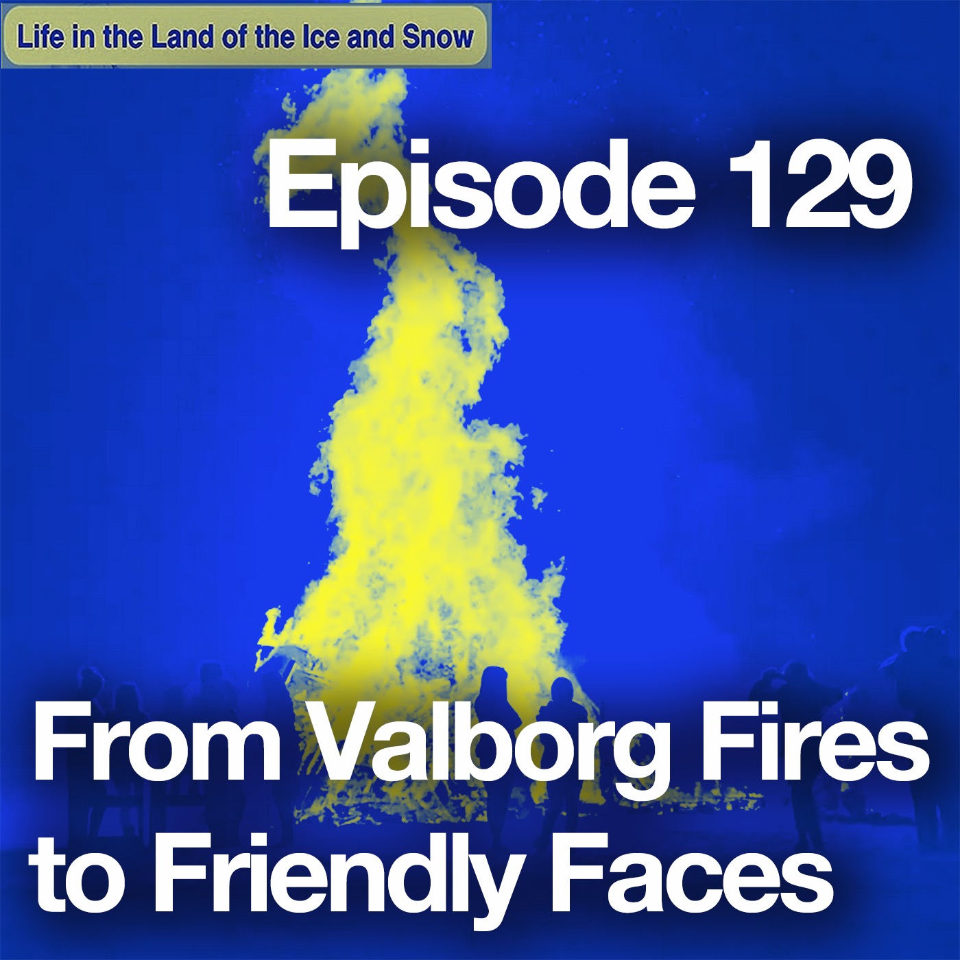 image shows a Swedish Valborg bonfire