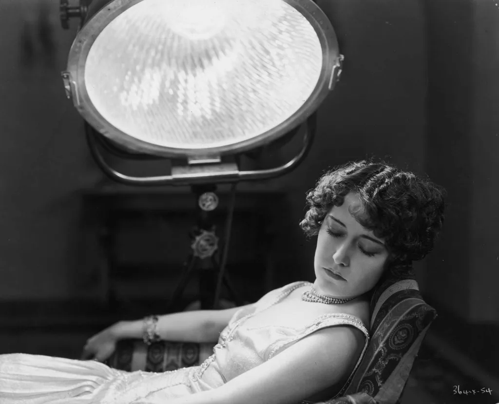 image shows historical light therapy