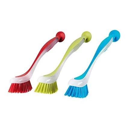 image shows 3 Ikea dish brushes