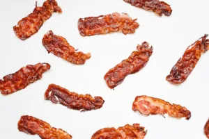 image shows bacon