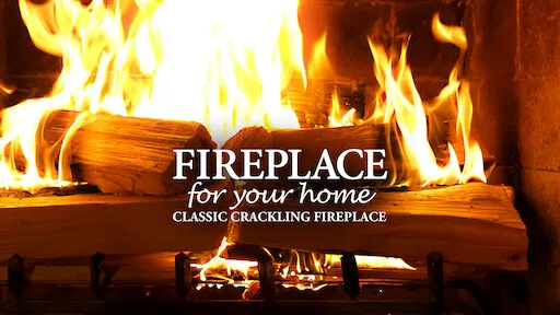 image show's Fireplace for your home on a tv